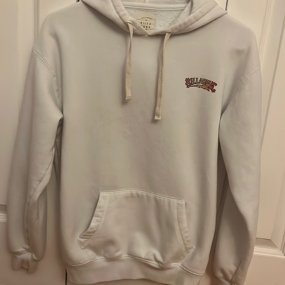 Billabong white sweatshirt Sz S